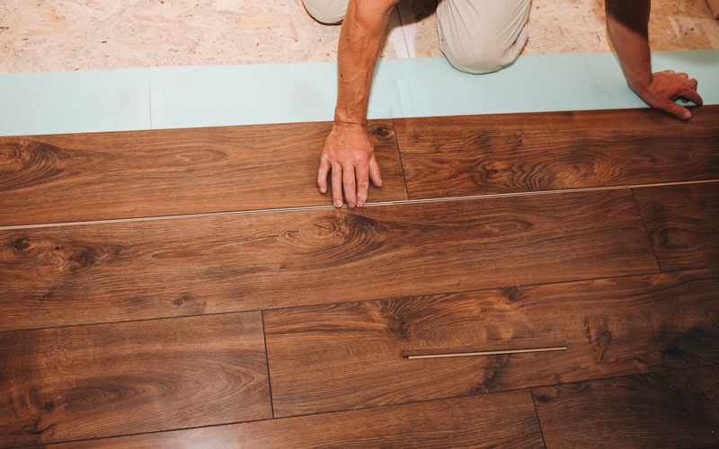 installing new laminate flooring