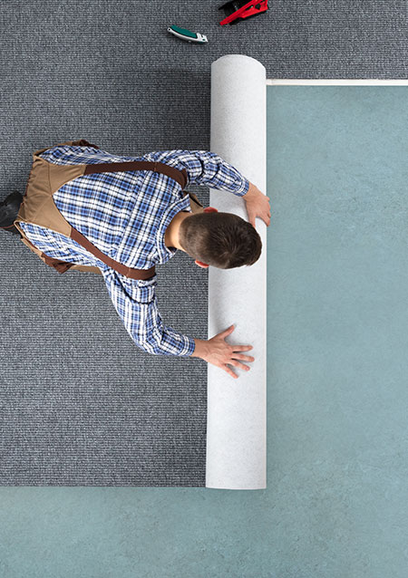 installing polypropylene carpet